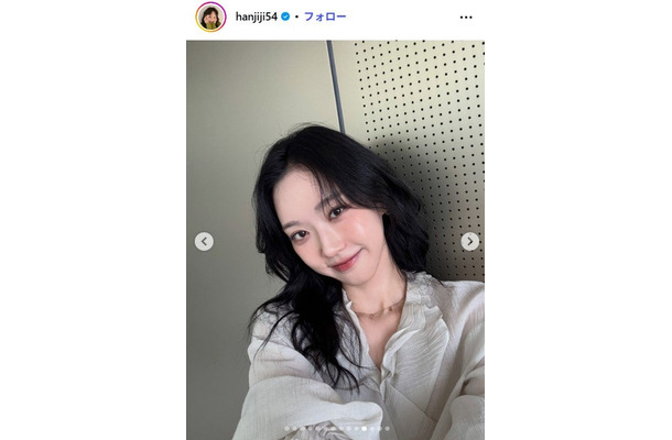ハン・ジヒョンInstagramより