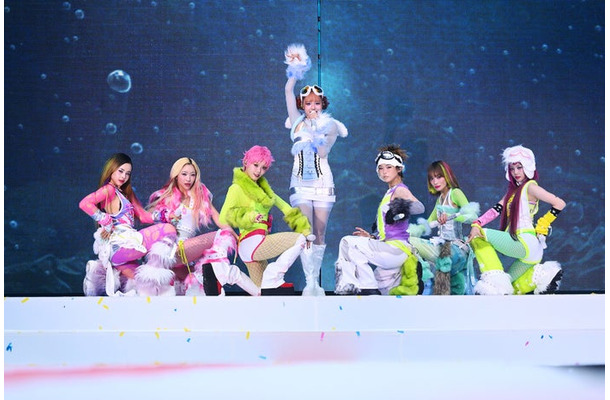XG(左から)HARVEY、MAYA、CHISA、JURIA、COCONA、JURIN、HINATA(提供写真)
