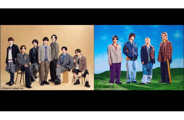 なにわ男子、Aぇ! group(C)Storm Labels Inc.