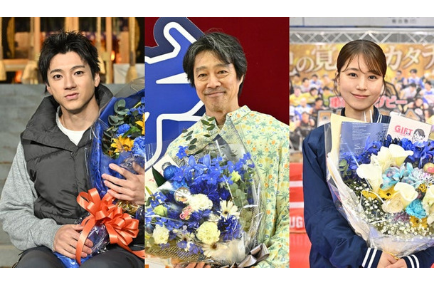 山田裕貴、堤真一、有村架純（C）TBS