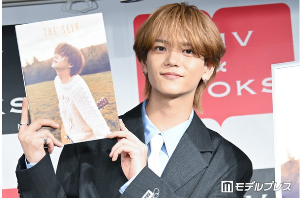 2nd写真集「THE SELF」刊行記念イベントを開催した中島颯太(C)モデルプレス