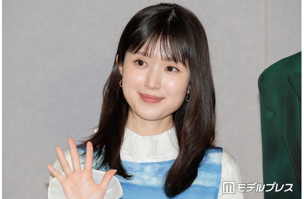 「勿忘草の咲く町で~安曇野診療記~」取材会に出席した福本莉子(C)モデルプレス