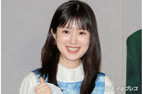 「勿忘草の咲く町で～安曇野診療記～」取材会に出席した福本莉子（C）モデルプレス