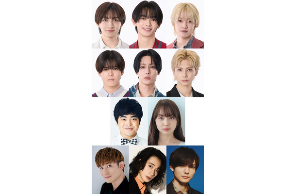 (上段左から)川崎皇輝、内村颯太、元木湧、北川拓実、安嶋秀生、松尾龍、加藤諒、西田ひらり、松崎祐介、戸塚祥太、薮宏太(提供写真)