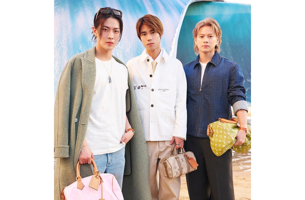 (左から)YUTA、堀米雄斗、平野紫耀(提供写真)