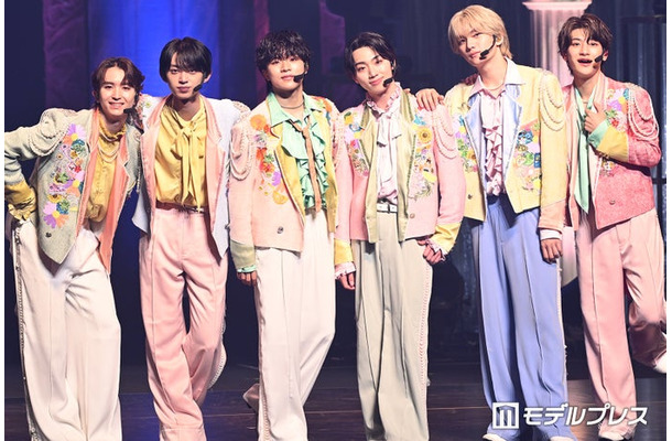 Lienel／高岡ミロ、近藤駿太、武田創世、森田璃空、高桑真之、芳賀柊斗（C）モデルプレス
