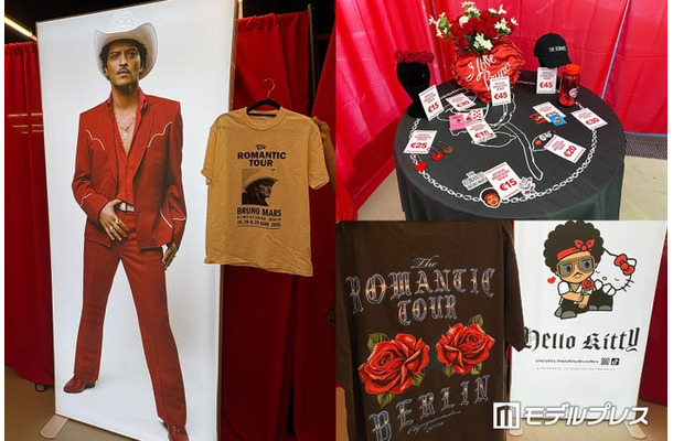 ブルーノ・マーズ「The Romantic Tour」ポップアップ（C）モデルプレス