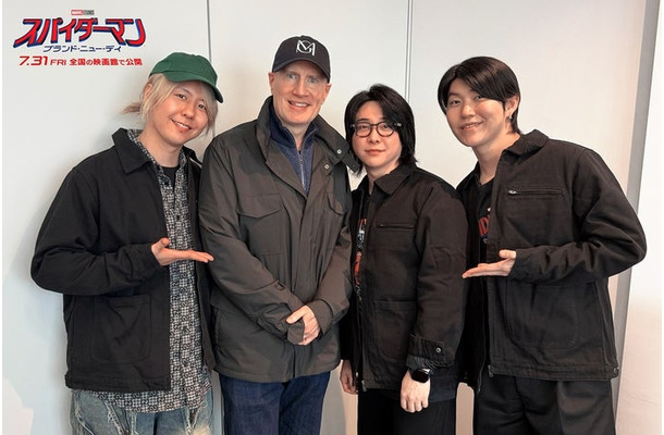 Mrs. GREEN APPLE、クレットン監督（C）2026 CPII. All Rights Reserved. （C）& TM 2026 MARVEL