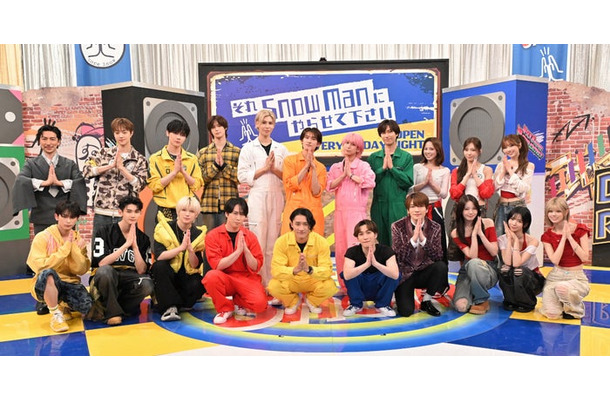 Snow Man、NiziU、&TEAM（C）TBS