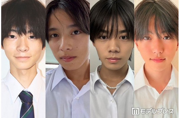 「高一ミスターコン2026」暫定上位4人(提供写真)