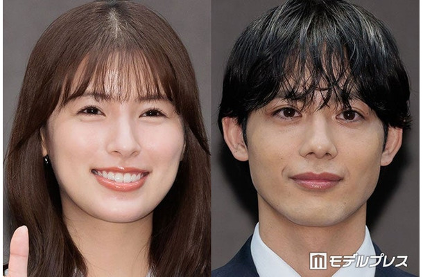 「ドライな同期の溺愛癖」記者会見に出席したゆいかれん、藤林泰也(C)モデルプレス