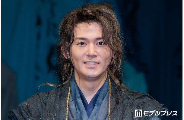 「PARCO PRODUCE 2026『うま-馬に乗ってこの世の外へ-』」開幕前会見に出席した小瀧望(C)モデルプレス