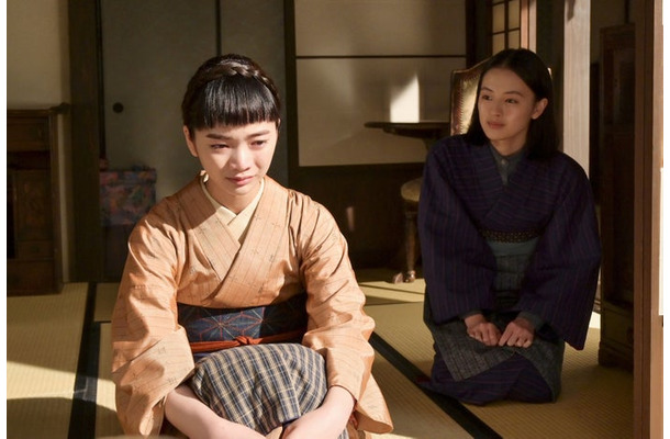 見上愛、上坂樹里「風、薫る」第76話(C)NHK