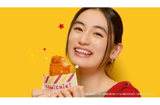 八木莉可子／新TVCM「揚げ物お惣菜 超おトク祭り」篇（提供写真）