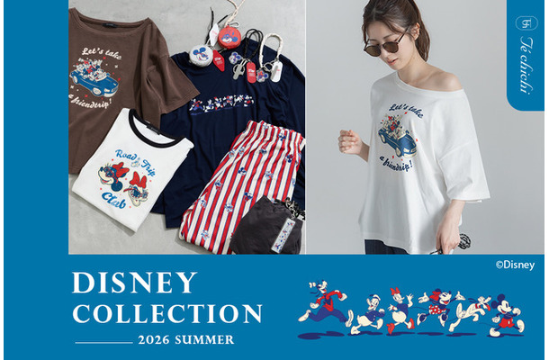 【Te chichi】Disney Collection「ミッキー&フレンズ」(C)Disney