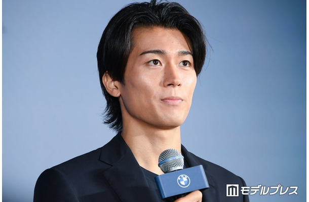 イベントに出席した中村敬斗選手(C)モデルプレス
