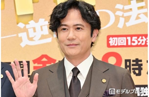 「リーガルビート -逆転の法廷-」記者会見に出席した稲垣吾郎(C)モデルプレス