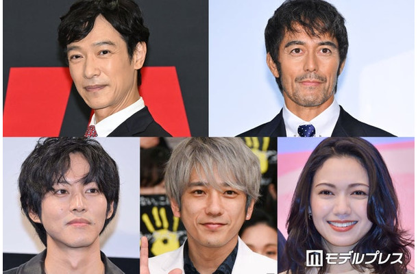 堺雅人、阿部寛、松坂桃李、二宮和也、二階堂ふみ(C)モデルプレス