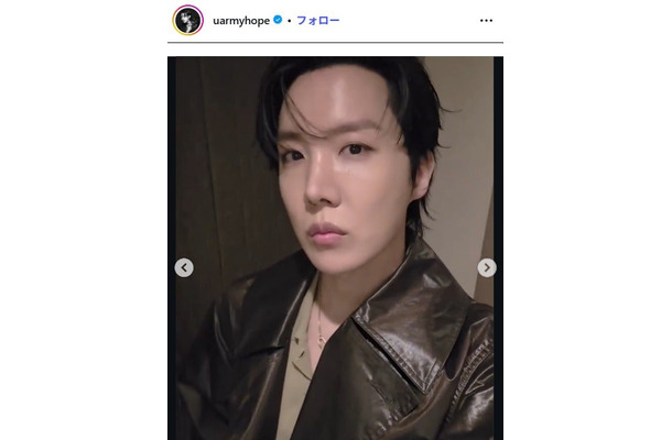 J-HOPE公式Instagramより