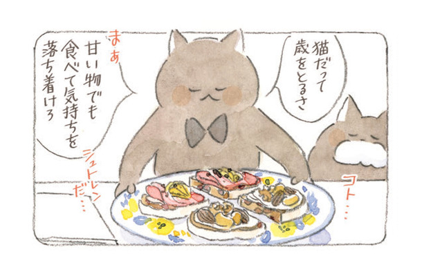 「猫は歳をとっても可愛いのに…」年齢を重ねることに悩む50代女性に、猫がかけた言葉とは?【深夜3時のくろねこ喫茶2 #2】