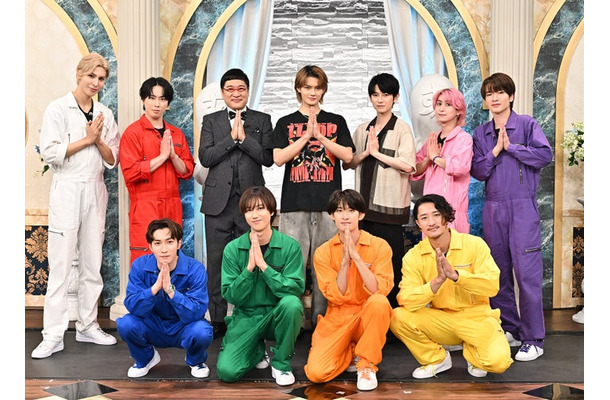 Snow Man、佐野勇斗、本郷奏多、山里亮太(C)TBS