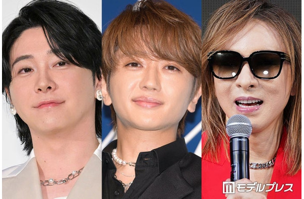 大森元貴/Mrs. GREEN APPLE、Nissy(西島隆弘)、大森元貴/Mrs. GREEN APPLE、YOSHIKI(C)モデルプレス
