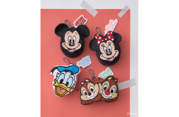 【Mickey&Friends】フェイスポーチチャーム