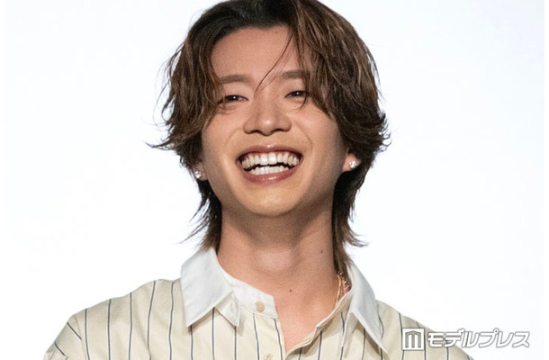 「ウォーターガーディアンズ」完成披露舞台挨拶に登壇した森愁斗（C）モデルプレス