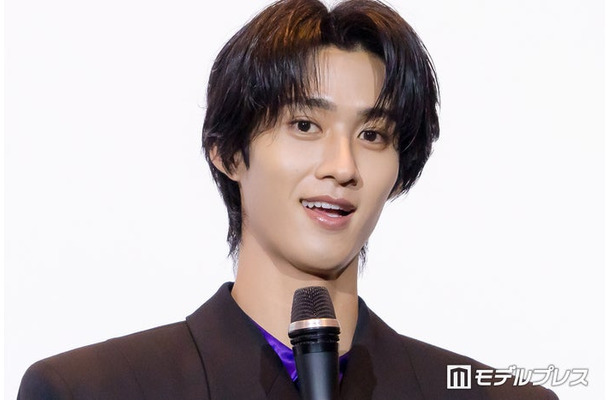 「仮面ライダーゼッツ さよならのミッション」公開御礼舞台あいさつに出席した曽野舜太(C)モデルプレス