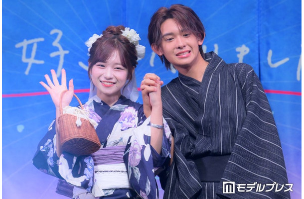 日向袮音、五十嵐蓮(C)モデルプレス