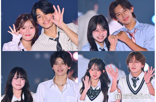 (上段左から)谷村優真、倉澤俊、日向祢音、五十嵐蓮(下段左から)相塲星音、河村叶翔、森口優花、酒井理央(C)モデルプレス