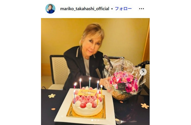 高橋真梨子Instagramより