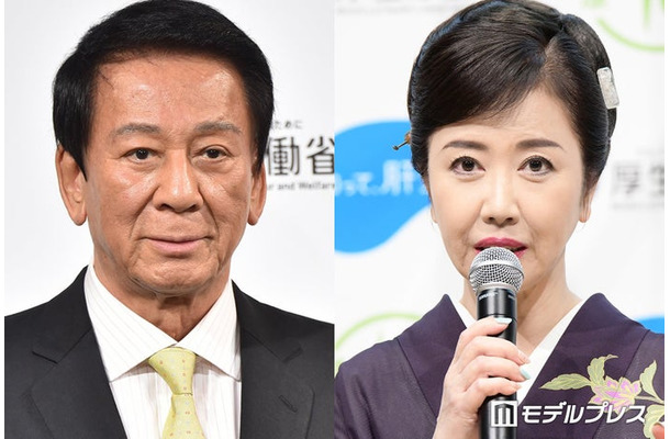 杉良太郎、伍代夏子(C)モデルプレス
