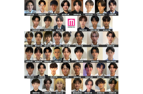 「男子高生ミスターコン2026」セミファイナリスト(一部)