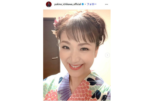 市川由紀乃Instagramより