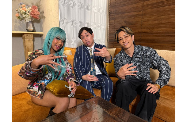 3li¥en、せいや、田中樹(C)「GOLDEN MIC」製作委員会