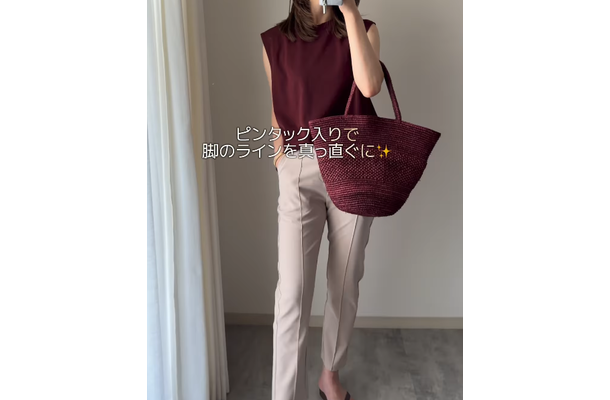 落ち着いた配色が洗練。40代のための「シックカラー×上品カジュアル」スタイル