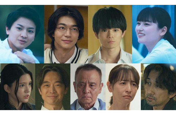 （上段左から）藤本洸大、吉澤要人、林裕太、菊池日菜（下段左から）川島海荷、池田良、芦川誠、荻野友里、神尾佑（C）テレビ朝日