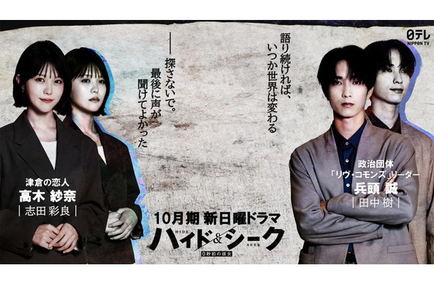 志田彩良、田中樹(C)日本テレビ