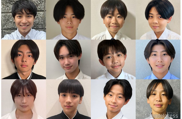 「男子中学生ミスターコン2026」東日本ブロックセミファイナリスト(一部)