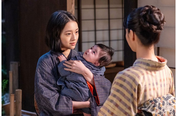 上坂樹里、見上愛「風、薫る」第110話（C）NHK