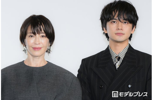 映画「しびれ」完成披露上映会に出席した宮沢りえ、北村匠海(C)モデルプレス