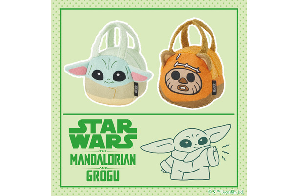 ダイカットランチバッグ　グローグー　ダイカットランチバッグ　ウィケット／3,300円（税込）／©＆ Lucasfilm Ltd.