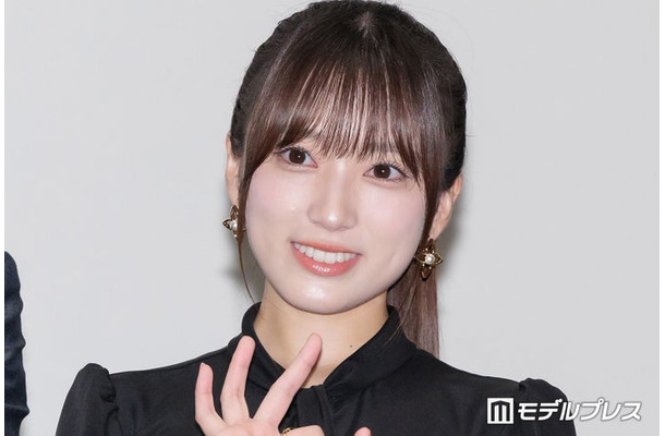 「縁の手紙」完成披露上映会に出席した矢吹奈子(C)モデルプレス