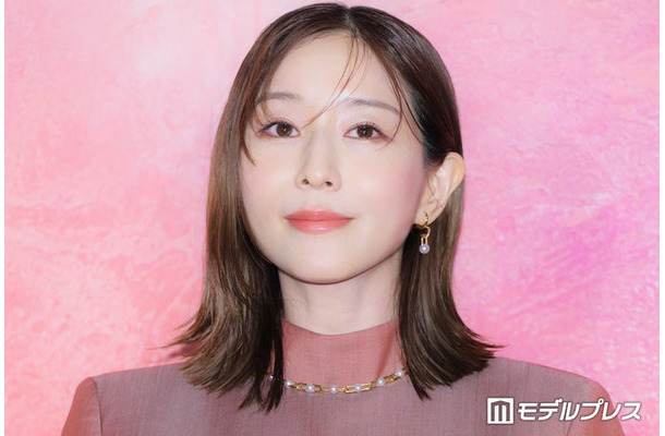 Netflixシリーズ「ダウンタイム」プレミア試写会イベントに出席した田中みな実(C)モデルプレス