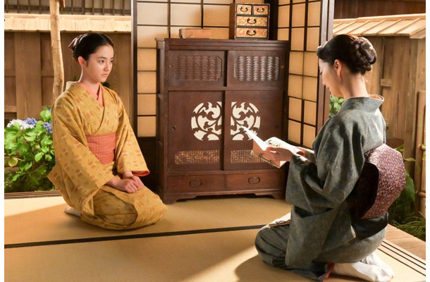 瀧七海、見上愛「風、薫る」第120話(C)NHK