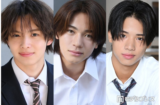 今井暖大、内田金吾、江口惺大郎(C)モデルプレス