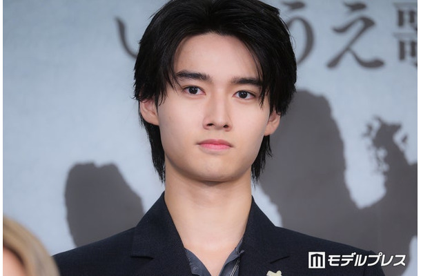 2026年劇団☆新感線46周年興行・冬公演いのうえ歌舞伎『髑髏城の七人 LAST STAND』製作発表に出席した藤岡真威人(C)モデルプレス