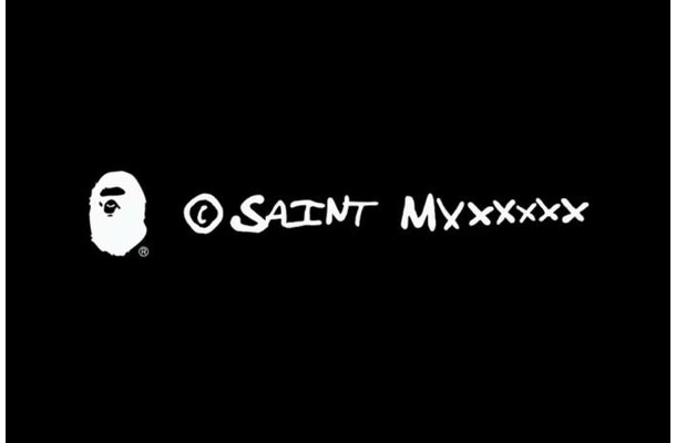 BAPE(R)×(c)SAINT Mxxxxxx、2026FWコラボ第2弾を9月19日に発売 ヴィンテージロックとアートをロングTに