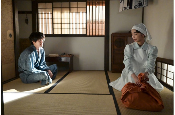 佐野晶哉、見上愛「風、薫る」第128話(C)NHK